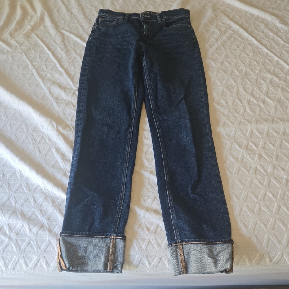 American Eagle Dark Blue Stretch Denim